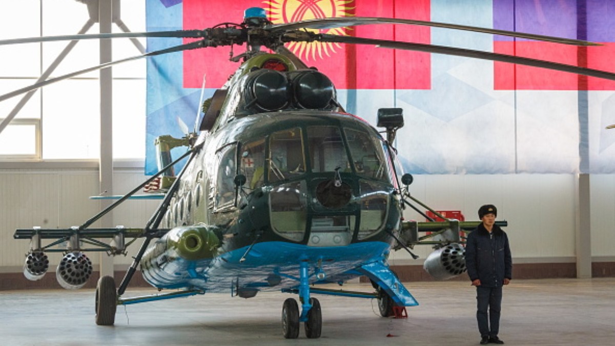 Foto: Helicóptero ruso. Getty Images/Archivo