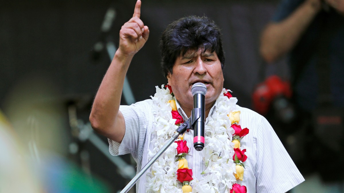 Foto: Evo Morales, expresidente de Bolivia. Reuters