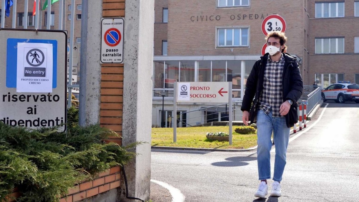 Foto: Autoridades sanitarias italianas confirmaron 17 contagios por coronavirus. Twitter/