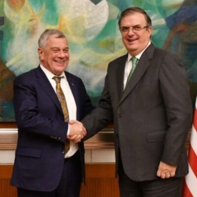 México y EEUU abordan temas de comercio y seguridad