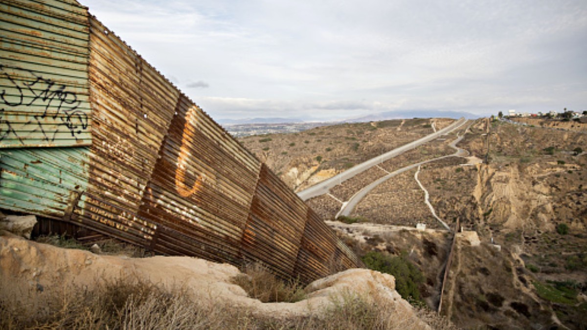 Foto: Frontera entre Estados Unidos y México. Getty Images