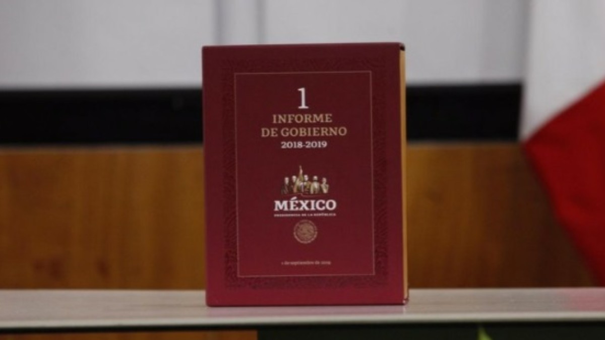 Foto: Primer Informe de Gobierno del presidente Andrés Manuel López Obrador.