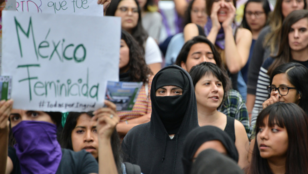 Foto: Segundo día de protestas por el feminicidio de Ingrid Escamilla, 15 de febrero de 2020, (Getty Images)