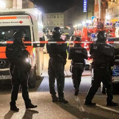 Hallan si vida al presunto autor de tiroteo a bares en Alemania, suman 11 muertos