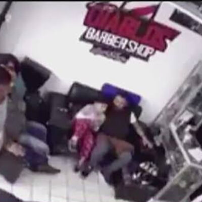 Video: Captan asalto en barbería de  Iztapalapa, en CDMX