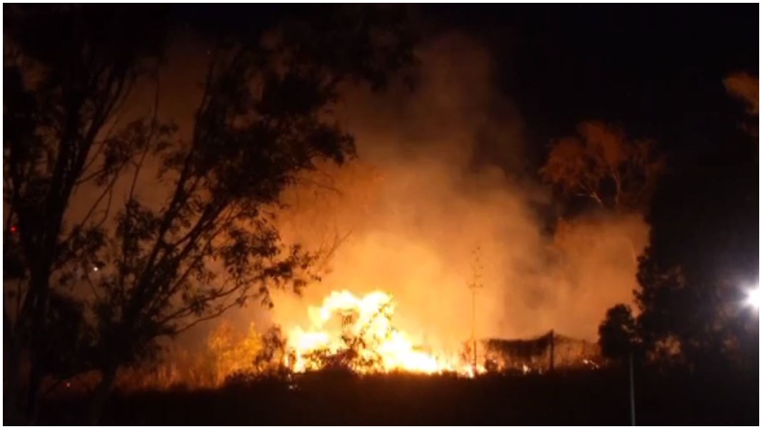 Foto: Se registra fuerte incendio en Santa Fe, 23 de febrero de 2020 (Foro TV)