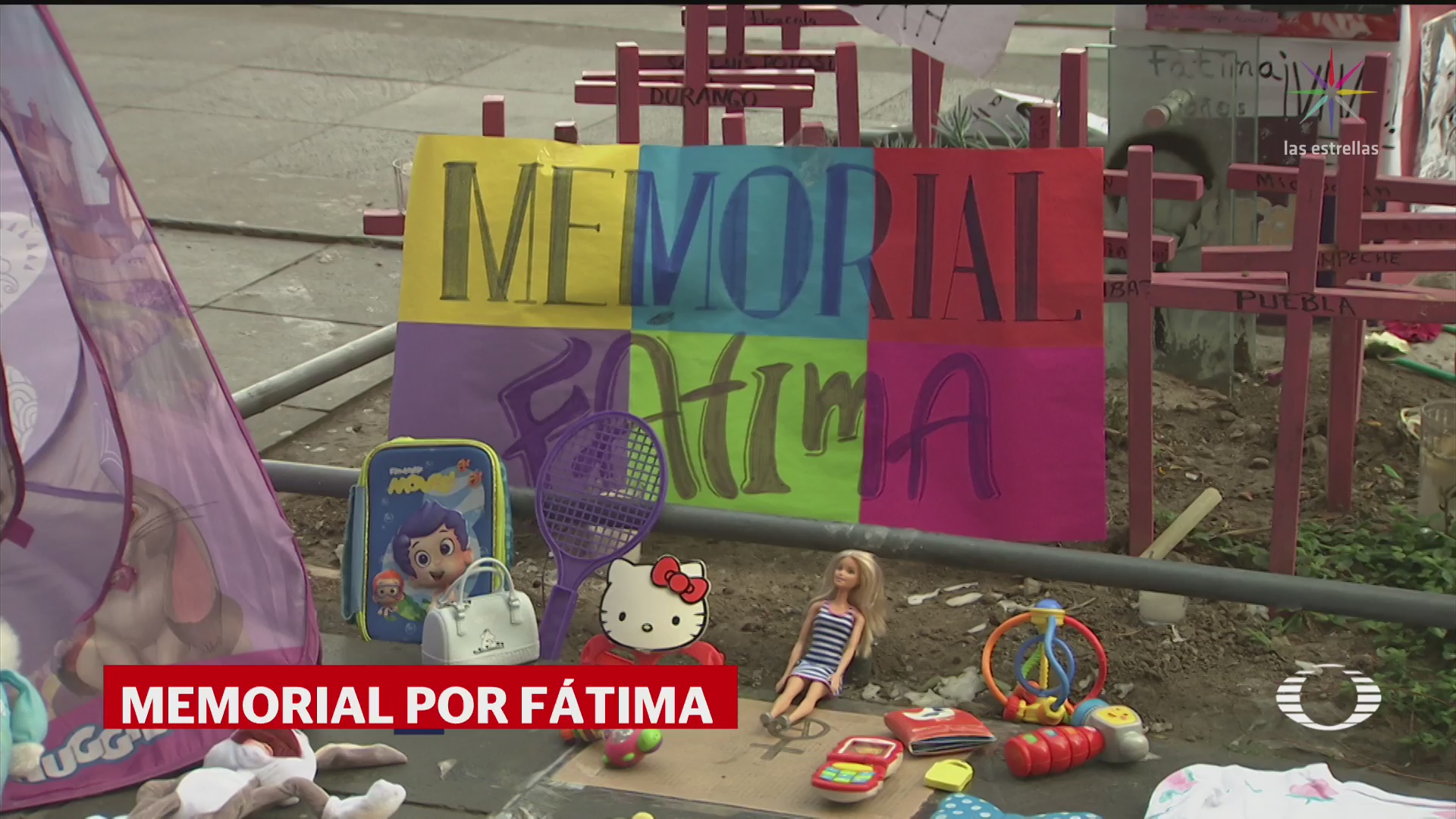Foto: Memorial Fátima Antimonumenta Feminicidios Cdmx 19 Febrero 2020