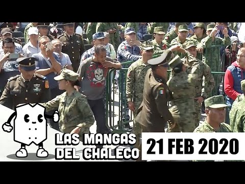 Las Mangas del Chaleco con los priistas que desconocen a Lozoya, las detenciones y liberaciones de El Lunares y los festejos por el Día del Ejército.