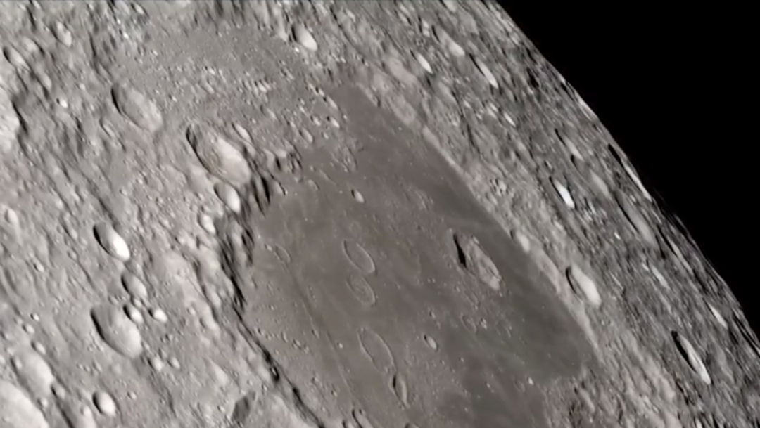 FOTO: Video: El lado oscuro de la Luna en 4K, el 26 de febrero de 2020