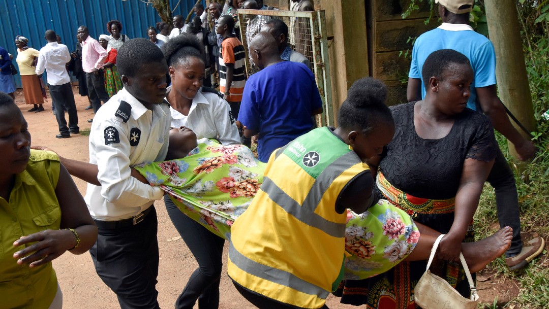 Foto: Mueren 14 estudiantes durante estampida en Kenia