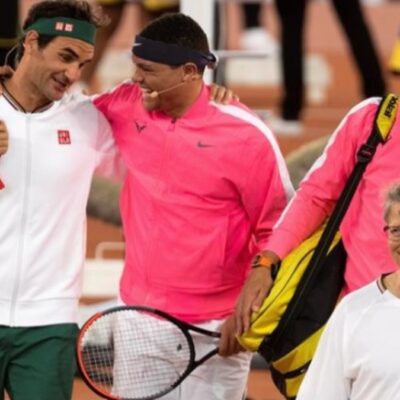 Nadal y Federer rompen récord al jugar ante casi 52 mil espectadores en Sudáfrica