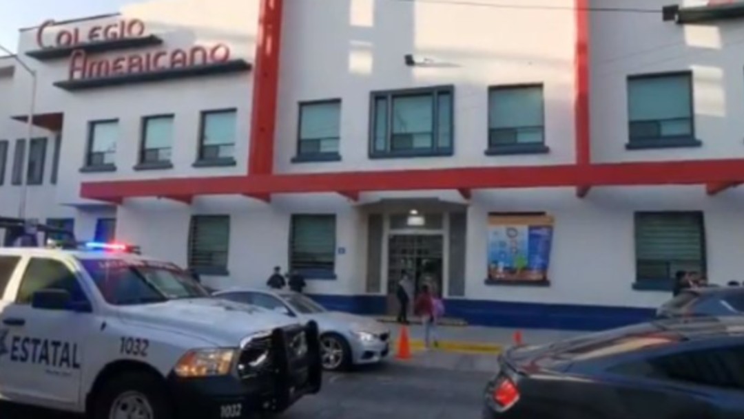 Foto: Operativo en Colegio Americano de Puebla por amenaza de tiroteo