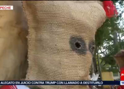 Osos anuncian inicio de carnaval de Calkiní en Campeche