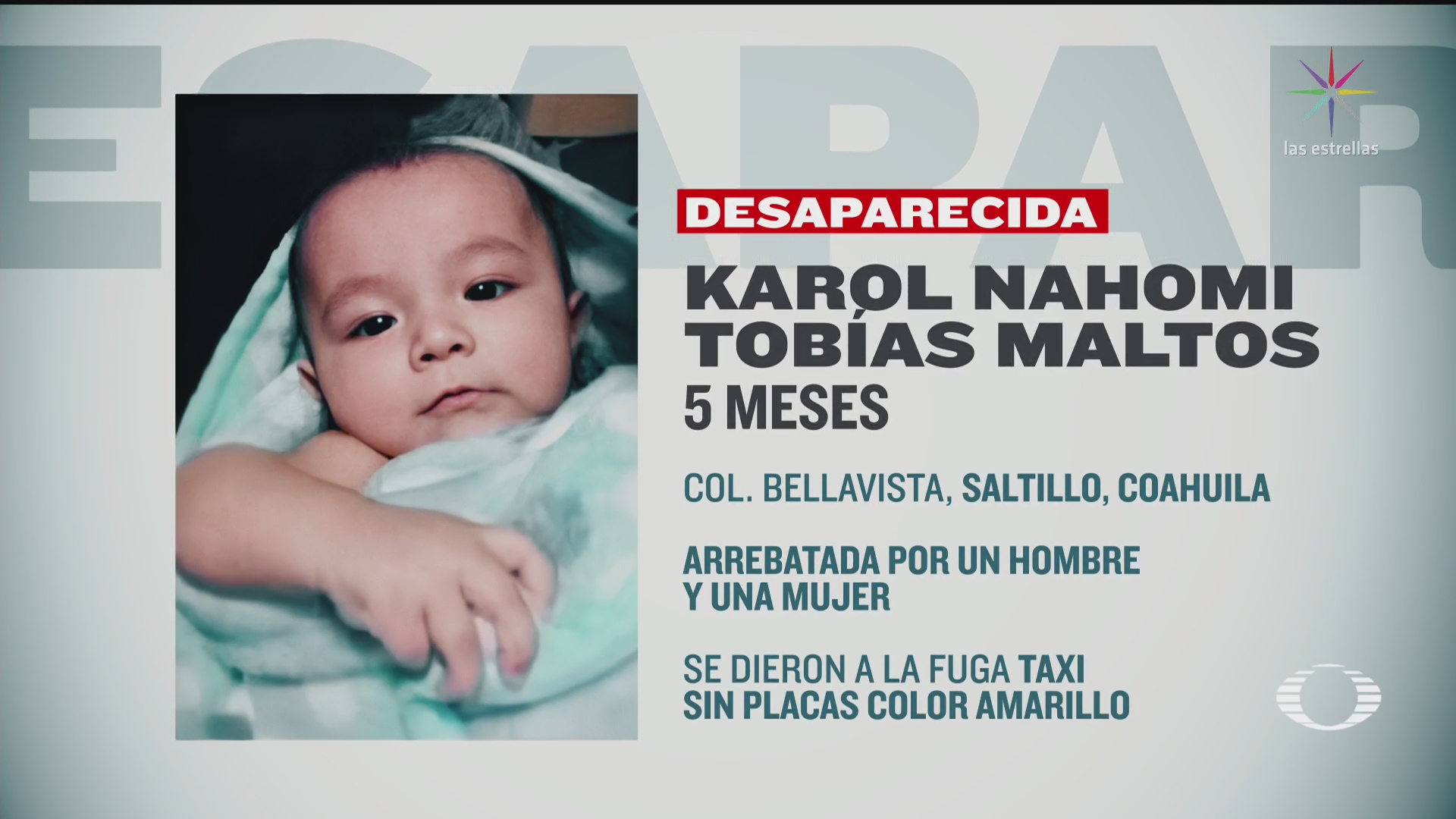 Foto: Pareja Arrebata Brazos Madre Bebé 5 Meses Saltillo 18 Febrero 2020