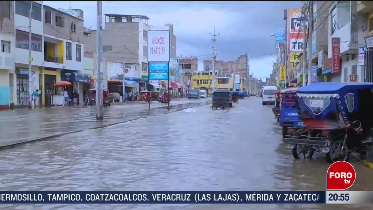 Foto: Perú Emite Alerta Roja Fuertes Lluvias 26 Febrero 2020