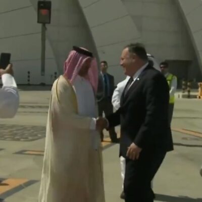 Pompeo llega por sorpresa a Doha para firmar histórico acuerdo con los talibanes
