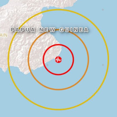 Sismo de magnitud 6.2 sacude a Papúa Nueva Guinea