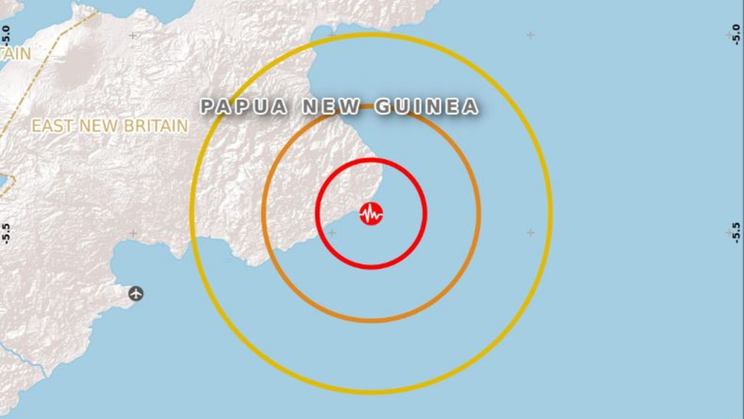 Foto: Sismo de magnitud 6.2 sacude a Papúa Nueva Guinea, 9 febrero 2020