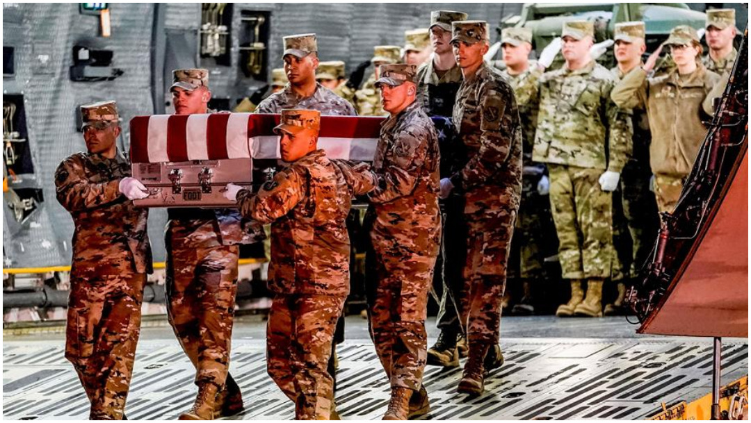 Imagen: Soldados estadounidenses habría muerto tras ataque en Afganistán, 8 de febrero de 2020 (EFE)