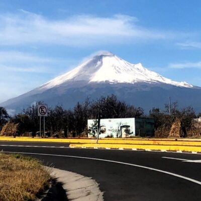Fotos y video: Así de hermoso luce el Popocatépetl nevado