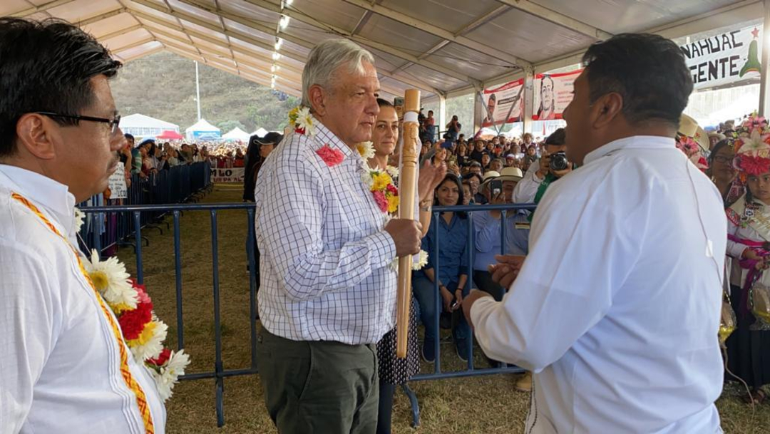 Foto: 'Fuchi caca' a los corruptos: López Obrador, 8 de febrero de 2020, (Presidencia de la República)