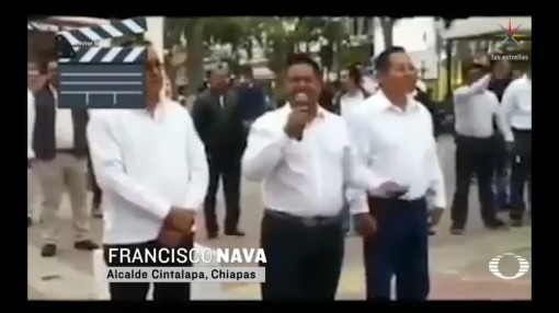 Foto: A Ver Cuando Nos Toca Hombres Perla Negra Alcalde Chiapas 9 Marzo 2020