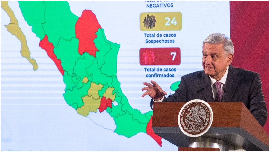 Foto: AMLO asegura que el coronavirus no representa un peligro para México, 9 de marzo de 2020 (MOISÉS PABLO/CUARTOSCURO.COM)