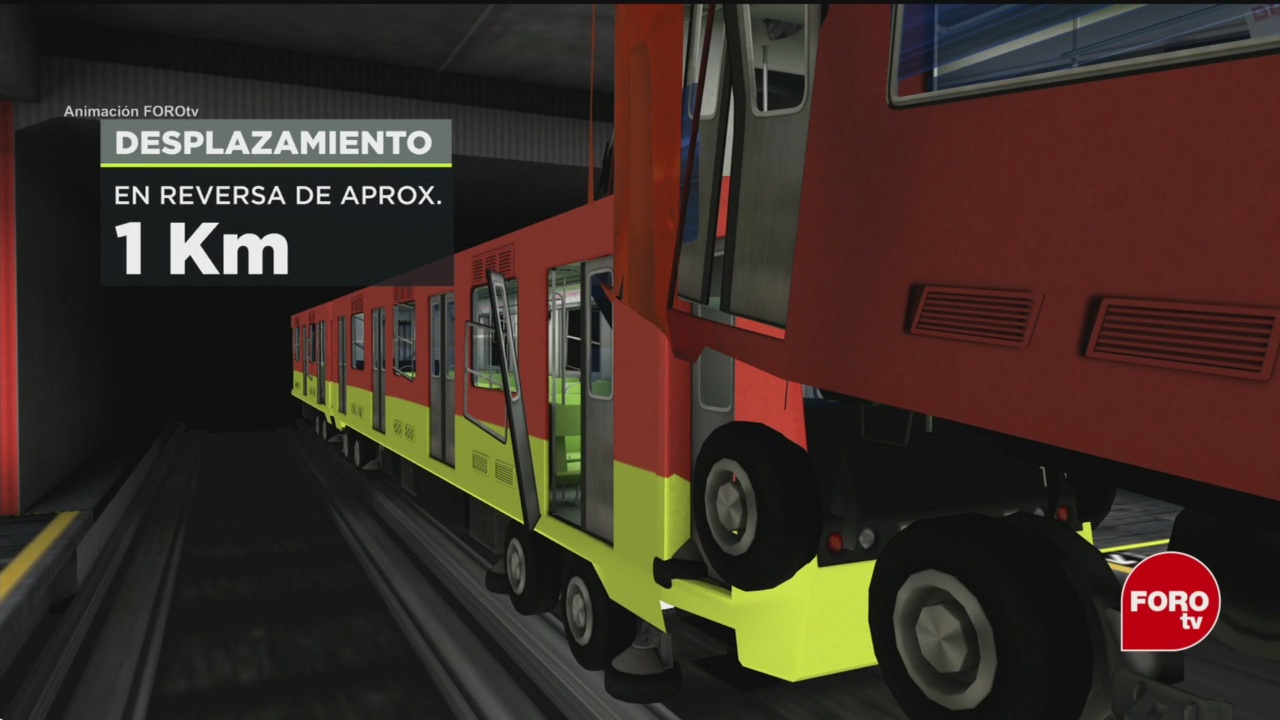 FOTO: asi fue el choque de trenes en el metro tacubaya