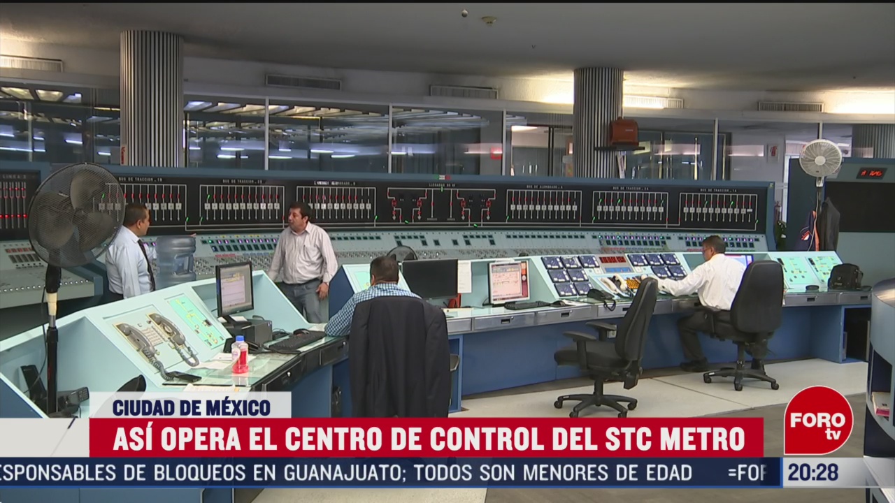 Foto: Así Opera Centro Control Metro Cdmx 12 Marzo 2020