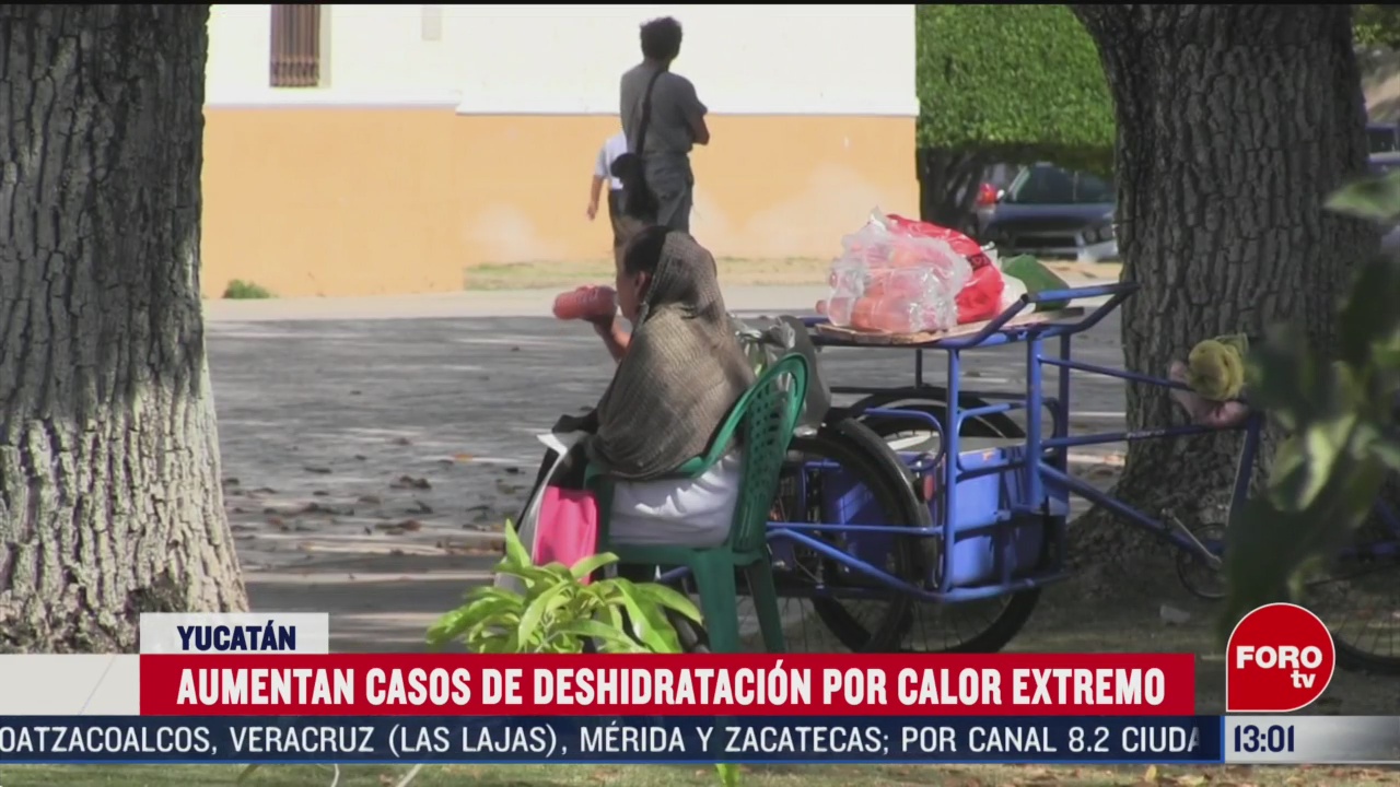 FOTO: 14 marzo 2020, aumentan casos de deshidratacion por calor extremo en yucatan