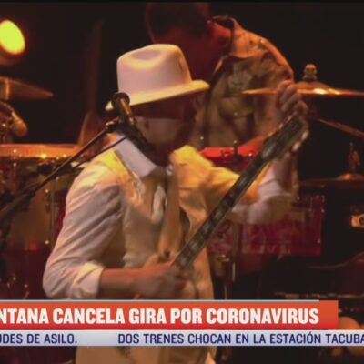 Carlos Santana cancela conciertos por alerta del coronavirus
