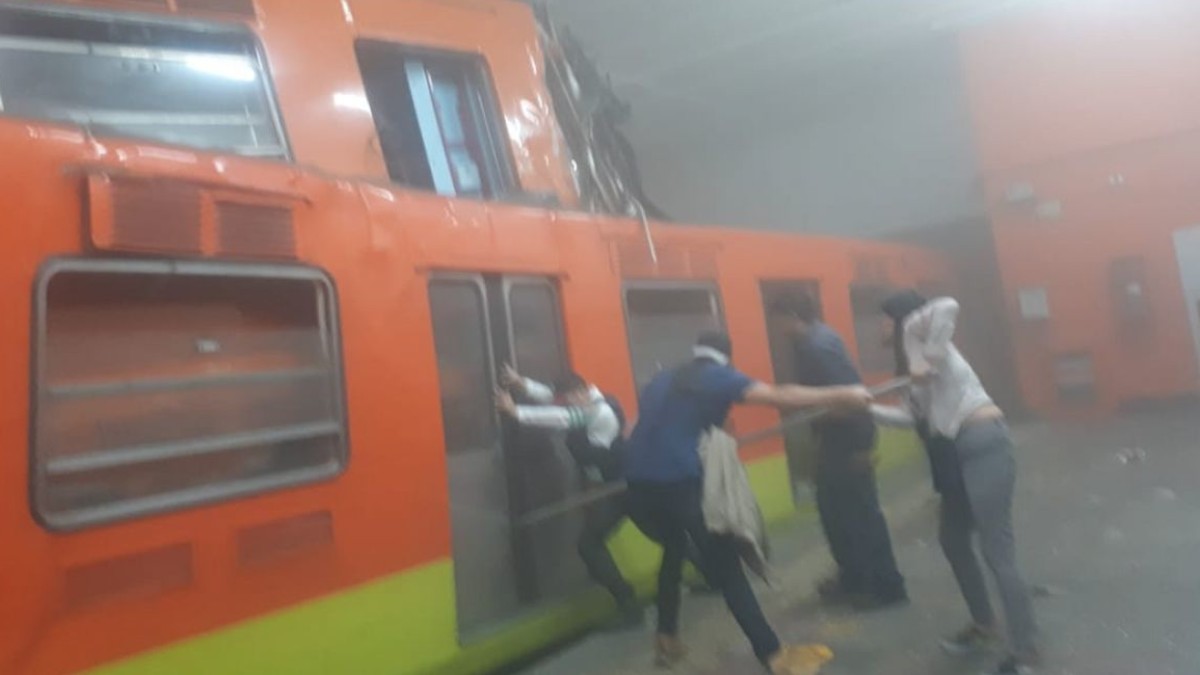 Usuarios del Metro narran cómo fue el choque en Tacubaya