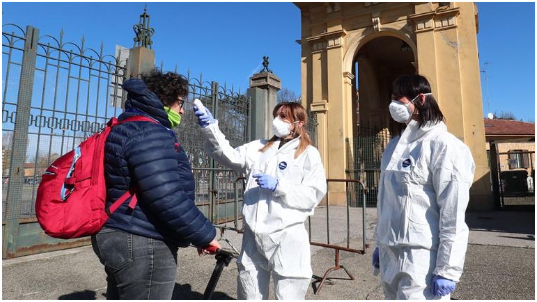Imagen: En las últimas horas subió el número de muerto por coronavirus en Italia, 8 de marzo de 2020 (EFE)
