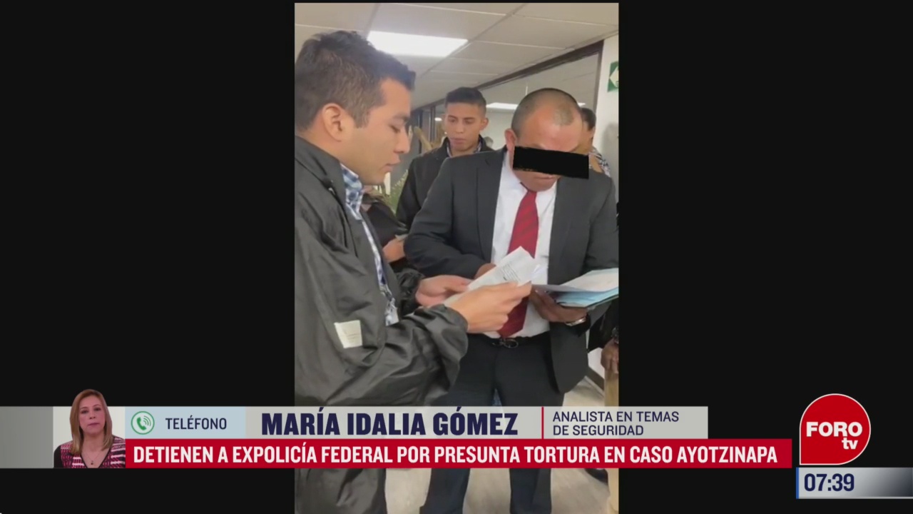 detienen a expolicia federal por presunta tortura en caso ayotzinapa