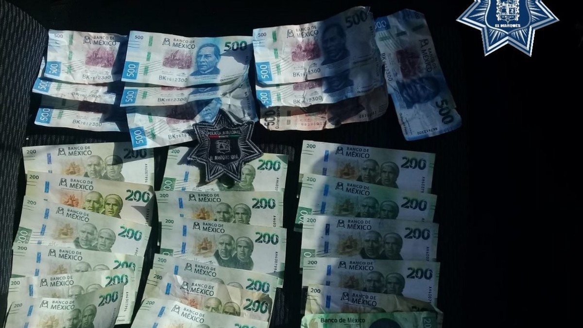 Detienen a mujer con casi 9 mil pesos en billetes falsos