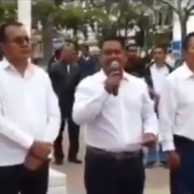 Alcalde de Cintalapa se burla del paro de mujeres 9M
