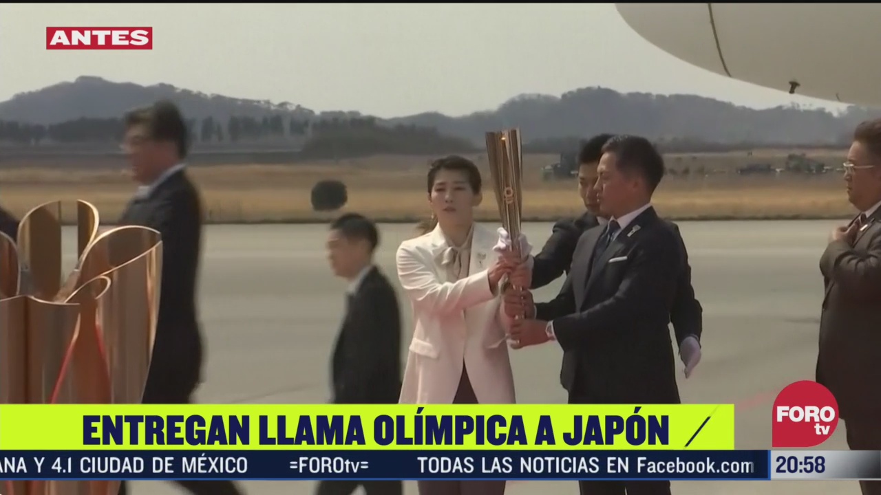 Foto: Video Antorcha Olímpica Llega Japón 19 Marzo 2020