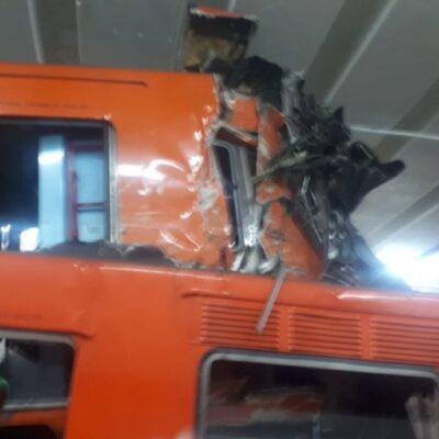 Choque en Metro Tacubaya, por omisiones de operación de conductor y reguladora: FGJCDMX