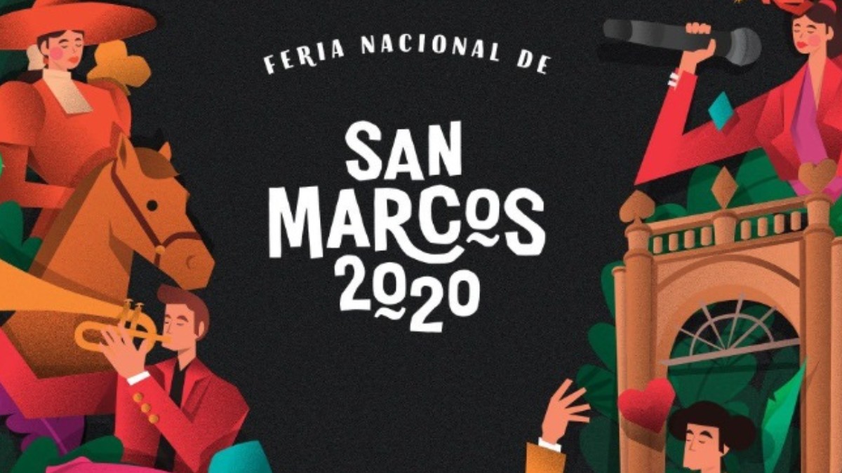 Foto: Cartel de la Feria Nacional de San Marcos. Twitter/@FNSM_Oficial