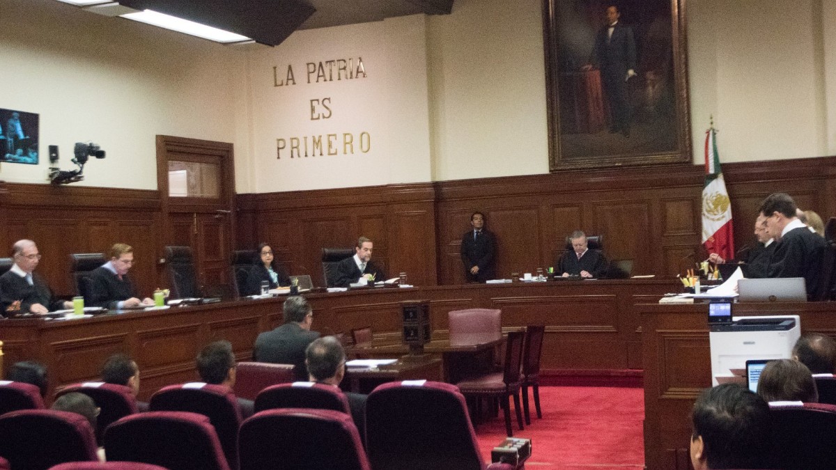 Foto: Sesión en la Suprema Corte de Justicia de la Nación (SCJN). Cuartoscuro/Archivo