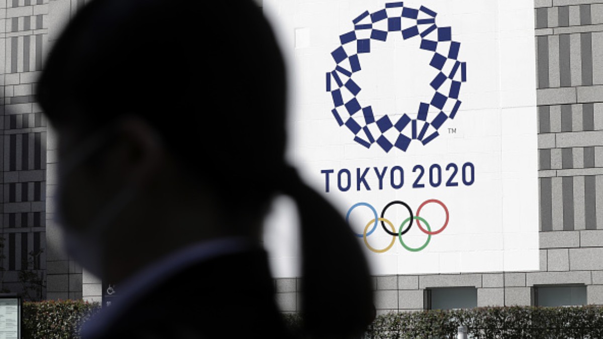 Foto: Logo de los Juegos Olímpicos 2020 en Tokio. Getty Images