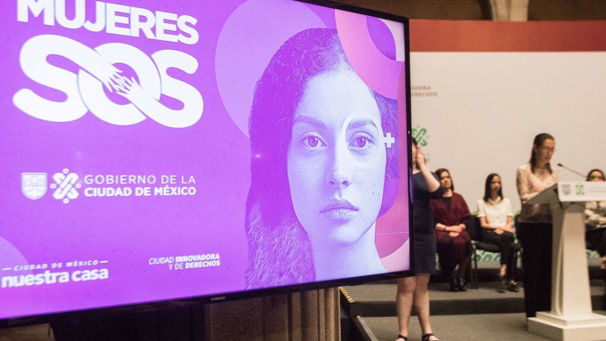 Foto: Programa “SOS Mujeres” en la Ciudad de México. Cuartoscuro
