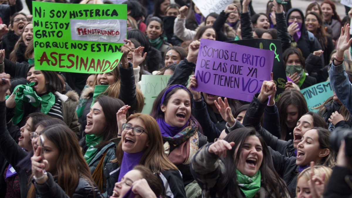 Foto: Mujeres protesta contra la violencia de género en México. Cuartoscuro