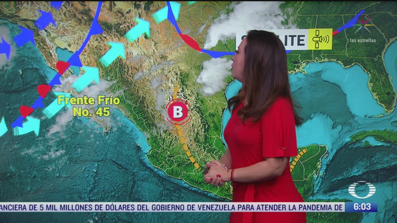 frente frio 45 y decimoprimera tormenta invernal provocaran bajas temperaturas en mexico