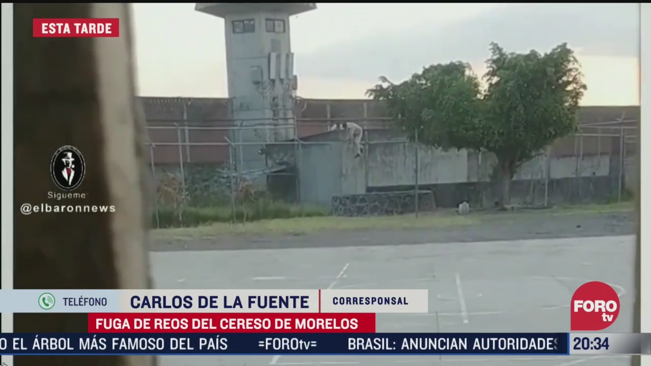 Foto: Video Fuga De Reos Cereso Morelos Hoy 19 Marzo 2020