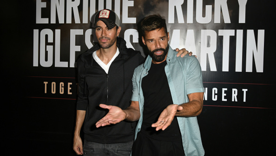 Foto: Ricky Martin y Enrique Iglesias harán gira juntos en Norteamérica, 4 de marzo de 2020 (Getty Images)