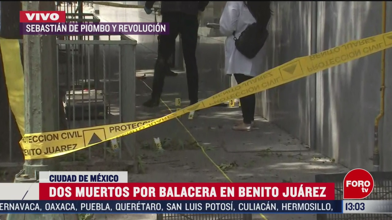 FOTO: 7 marzo 2020, muere policia y empleado tras balacera en hotel de la benito juarez