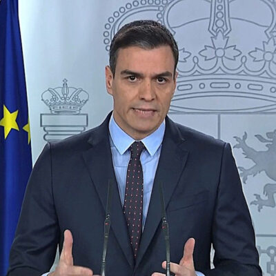 Presidente de España anuncia que prolongará el estado de alarma otros 15 días