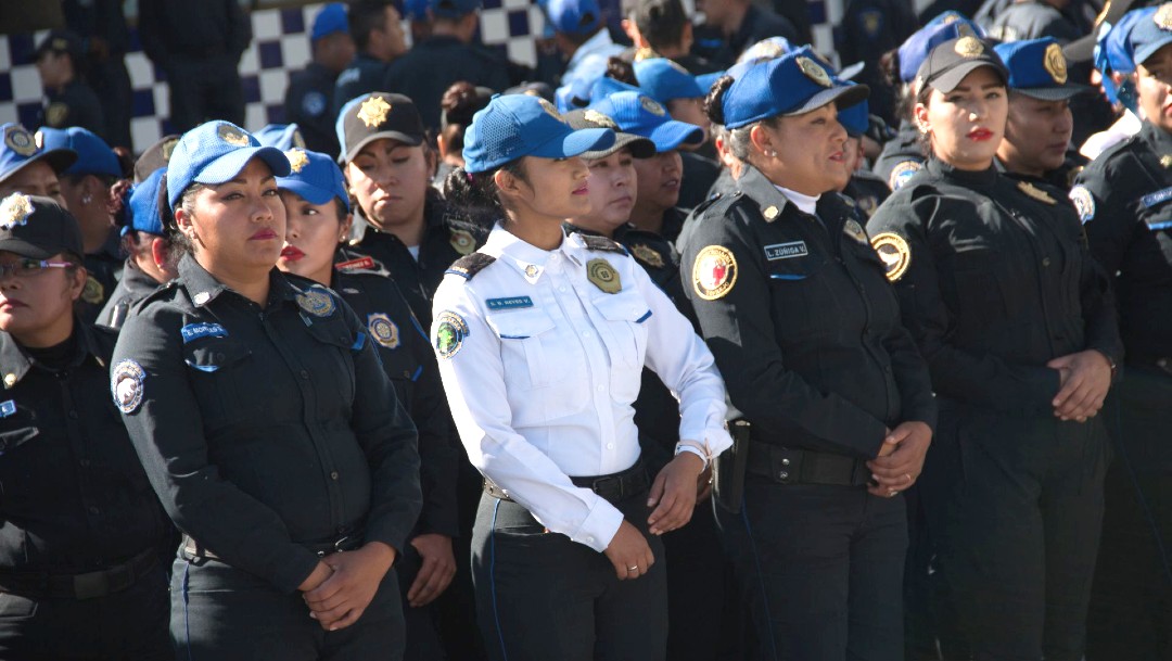 Foto: Policías de la SSC resguardarán el arribo de contingentes feministas este domingo con motivo del Día Internacional de la Mujer