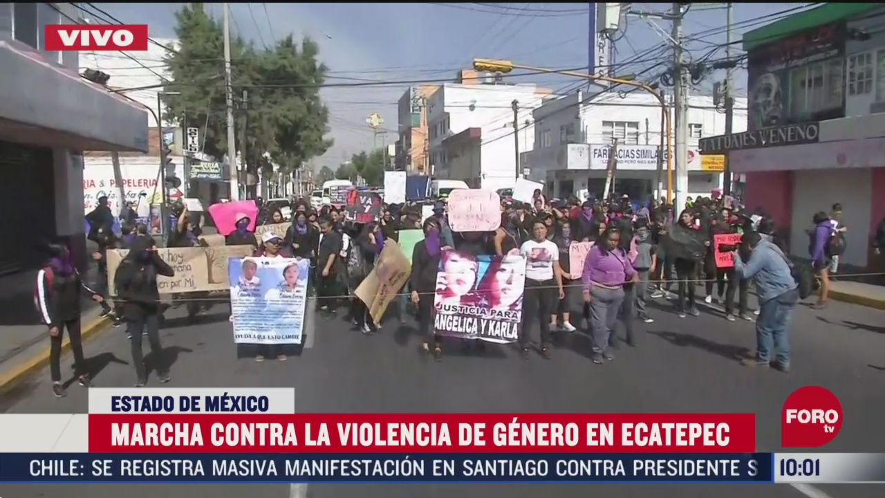 FOTO: 8 marzo 2020,, realizan marcha en ecatepec contra la violencia a las mujeres